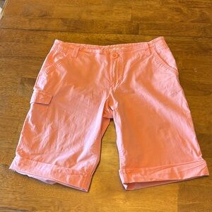 DKNY Jeans Peach Bermuda Shorts